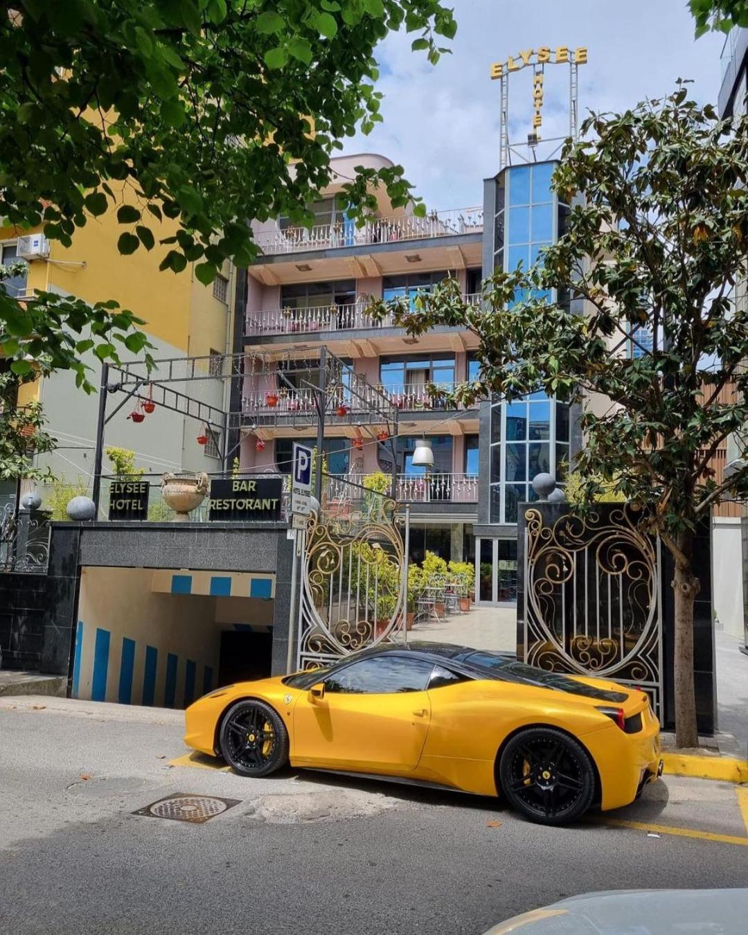 Hotel Elysee Тирана Экстерьер фото